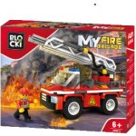 ICOM Blocki My Fire Brigade Hasičský vůz s žebříkem – Zboží Mobilmania