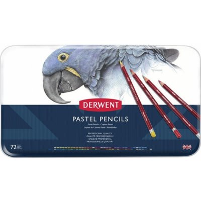 Derwent pastely v tužce 72 ks v kovové krabičce – Zbozi.Blesk.cz