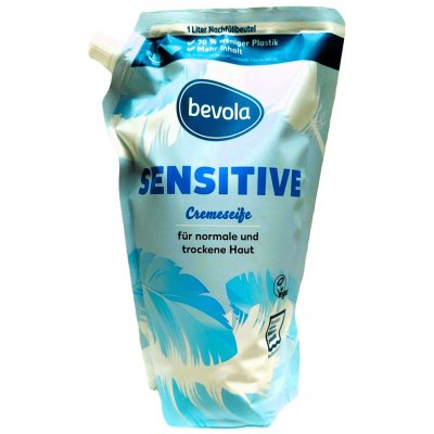 BEVOLA SENSITIVE krémové tekuté mýdlo pro citlivou pokožku 1000 ml – Sleviste.cz