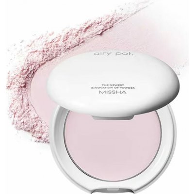 Missha Airy Pot Pressed Powder Voděodolný kompaktní pudr Pink 5 g – Zboží Dáma