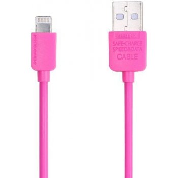 Remax AA-1103 - Lightning USB, růžový