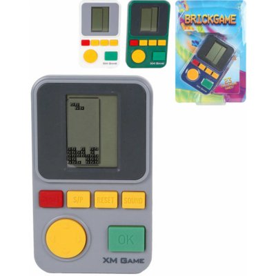 Retro digitální konzole Tetris Brick Game padající kostky na baterie Zvuk – Zboží Živě