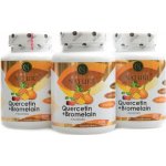 Golden Nature Quercetin + Bromelain komplex 300 kapslí – Hledejceny.cz
