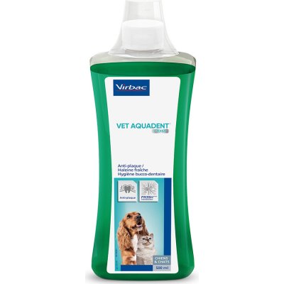 Virbac Vet Aquadent pro psy a kočky 2 x 500 ml – Zbozi.Blesk.cz