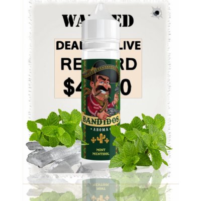 Bandidos Mint Menthol Shake & Vape 10 ml – Zboží Mobilmania