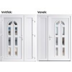 Soft Linda Panel Plný Bílá/bílá 200 cm – Hledejceny.cz