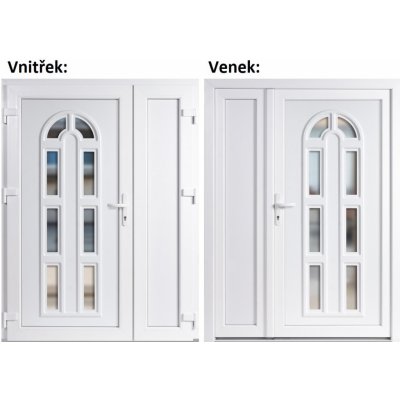 Soft Linda Panel Plný Bílá/bílá 200 cm – Hledejceny.cz