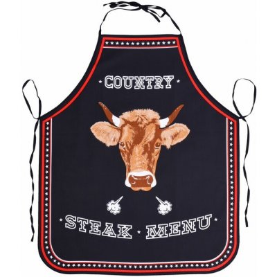 Forbyt zástěra a chňapka Steak Menu černá – Zboží Dáma