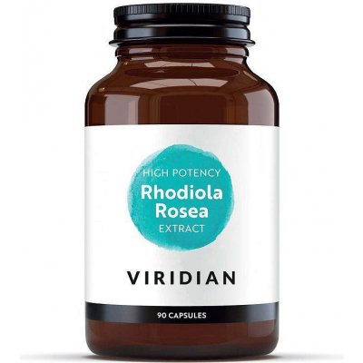 Viridian Rhodiola Rosea Maximum potency 90 kapslí