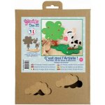 Gomille Kreativní dřevěná sada k dotvoření Kravička – Hledejceny.cz