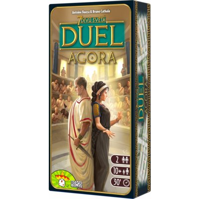Asmodee 7 Divů světa DUEL - Agora rozšíření – Sleviste.cz