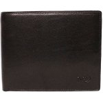 Marta ponti hladká kožená peněženka no B217R rfid černá – Zboží Mobilmania