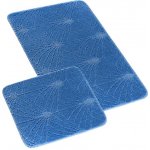 Bellatex Sada Bany Chrpa tmavě modrá 60x100 + 60x50 cm bez výkroje – Zboží Dáma