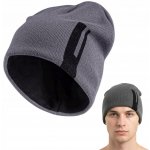 Canis pletená zimní čepice CXS LOKI šedá černá – Zboží Dáma