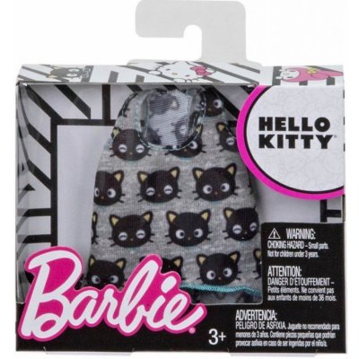 Mattel Barbie Tričko šedé FLP44 – Zboží Mobilmania