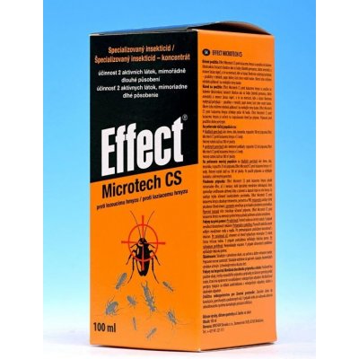 Insekticid EFFECT MICROTECH CS 100 ml – Zboží Mobilmania