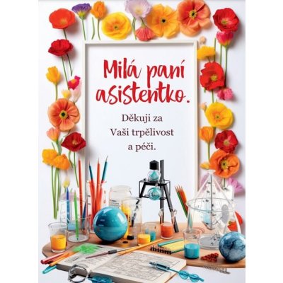 Přání pro paní asistentku Květiny – Zbozi.Blesk.cz