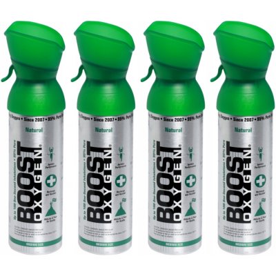 Boost Oxygen přírodní kyslík v plechovce Střední 4x5L – Hledejceny.cz