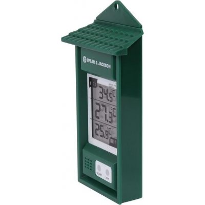 Digitální teploměr Spear & Jackson 53106 Min-/Max-, zelený – Zboží Dáma