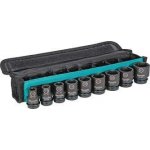 MAKITA E-16601 sada nástrčných hlavic 1/2", Impact BLACK, 8-21mm, průmyslové, textilní obal – Zboží Mobilmania