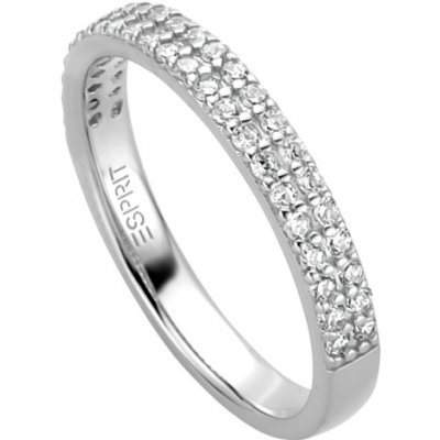 Esprit stříbrný prsten se zirkony ESRG015411xx – Zboží Mobilmania