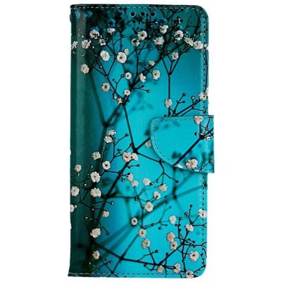 TopQ Xiaomi Redmi Note 9 Pro knížkový Modrý s květy – Hledejceny.cz