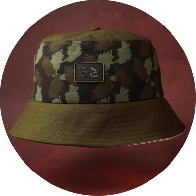 One More Cast Klobouk Splash Leaf Bucket Hat 58 cm – Zboží Mobilmania