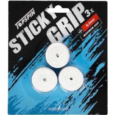 Topspin Sticky Grip 3ks white