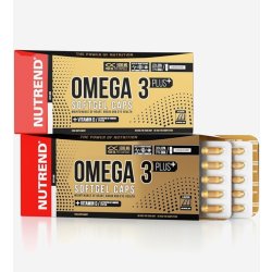 NUTREND Omega 3 Plus Softgel 120 kapslí