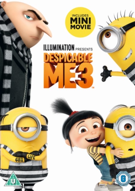 Despicable Me 3 DVD