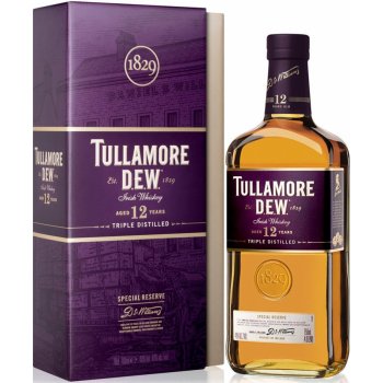 Tullamore Dew 12y 40% 0,7 l (kazeta)