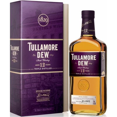 Tullamore Dew 12y 40% 0,7 l (karton) – Zbozi.Blesk.cz