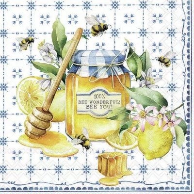 Ubrousek 33x33cm Zdraví z přírody – HobbyKompas.cz