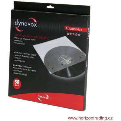 Dynavox Vinyl Record Inner HDPE: Vnitřní obal pro LP 50 ks – Zboží Mobilmania