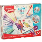 Maped Sada Creativ Blowpen Pop´Art Foukací pero 24 barev – Sleviste.cz