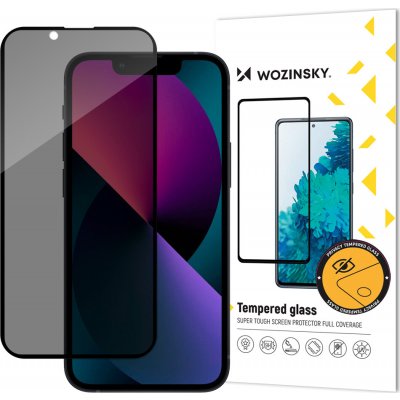 Wozinsky soukromé tvrzené sklo pro iPhone 14 / 13 / 13 Pro s filtrem proti špehování soukromí A1-177462 – Zboží Živě