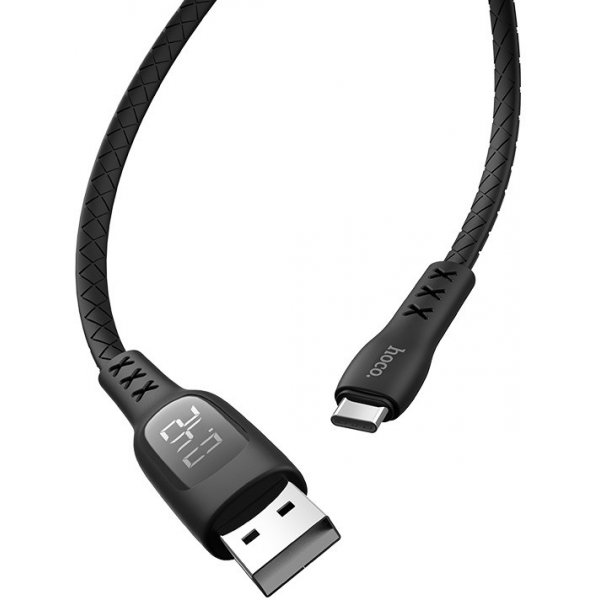 Hoco S6 Sentinel kabel USB - USB-C, 1,2m s časovačem a LED displejem od 157  Kč - Heureka.cz