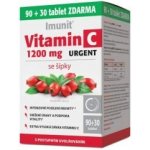 Vitamin C 1200 mg URGENT se šípky Imunit 90+30 tablet – Hledejceny.cz