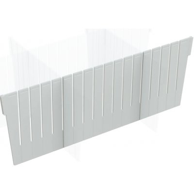 MBS ABS 620, příčka bílá, 200x600 – Hledejceny.cz