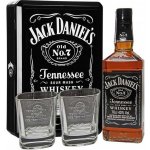 Jack Daniel's 40% 0,7 l (darkové balení 2 sklenice) – Hledejceny.cz