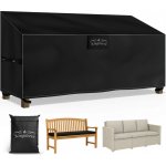 Deuba Ochranný kryt na zahradní lavici 163x66x63/89 cm antracit – Hledejceny.cz