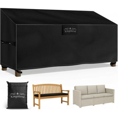Deuba Ochranný kryt na zahradní lavici 163x66x63/89 cm antracit – Hledejceny.cz