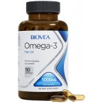 Biovea Omega-3 rybí olej 90 měkkých kapslí – Hledejceny.cz