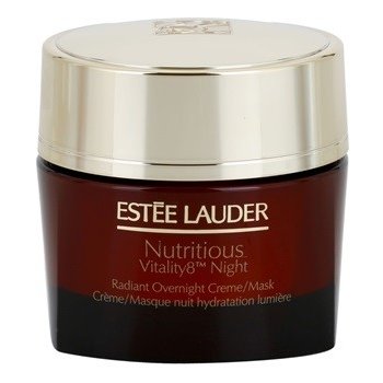 Estée Lauder Nutritious Vitality8 Night hydratační a vyživující krém pro rozjasnění pleti 50 ml