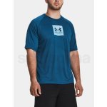 Under Armour T-shirt Ua Tech Prt Fill Ss 1380785 Loose Fit Modrá – Hledejceny.cz