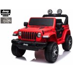 Mamido elektrické autíčko Jeep Wrangler Rubicon 4x4 červená – Zboží Dáma