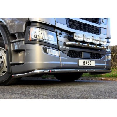 Nerezový rám po nárazník Kelsa LoBar Střední nárazník pro Scania Next Generation R, S, P, G Střední kabina – Zboží Mobilmania