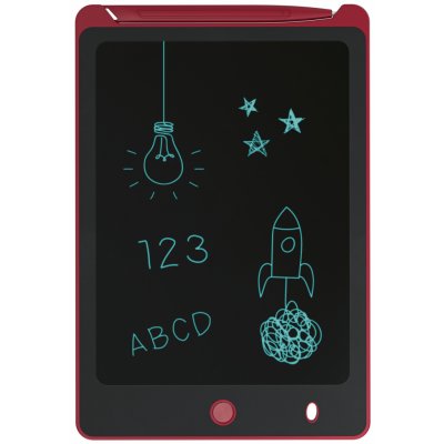 Silvercrest LCD psací tabulka 8,5" s zámkem obrazovky červená – Hledejceny.cz
