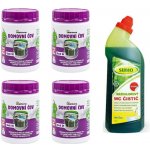 Baktoma Bacti DC Bakterie do ČOV 4 x 0,5 kg + WC čistič ZDARMA – Zboží Mobilmania