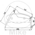 JMP skútr modro/stříbrný 2H816260 | Zboží Auto